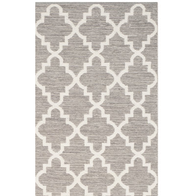 Lockbourne Hand Woven Cotton Geometric Rug
