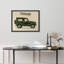 Vintage SUV Framed Wall Art Prints - Classic off-road vehicle for office-125211765-125211767