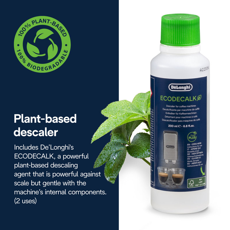 Espresso Machine Cleaning Kit with Descaler, Filter & Water Hardness Test Strips