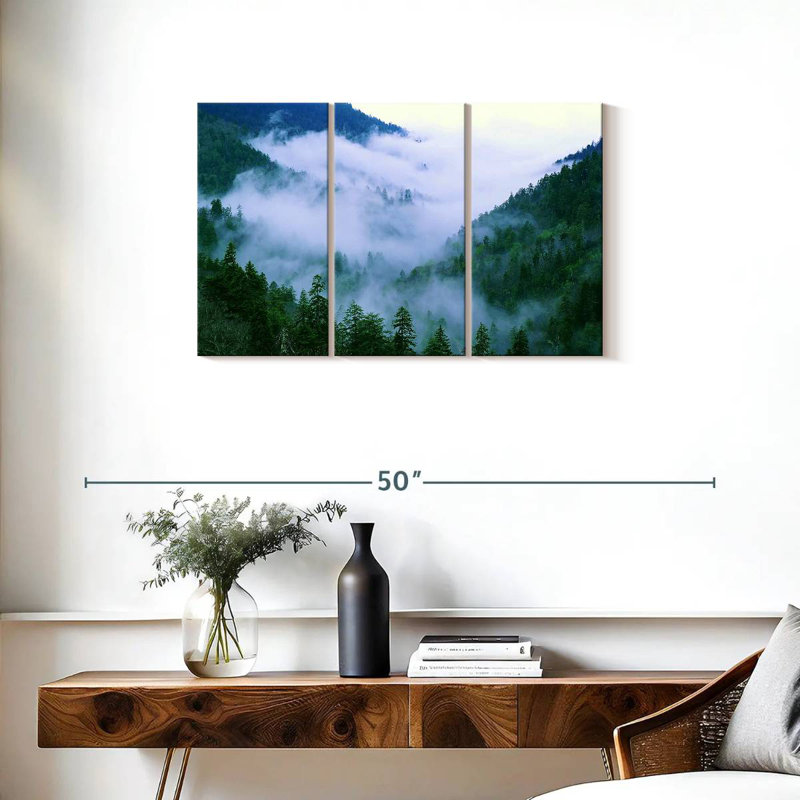 Brume Smoky Mountains, H 20 po x l 33 po