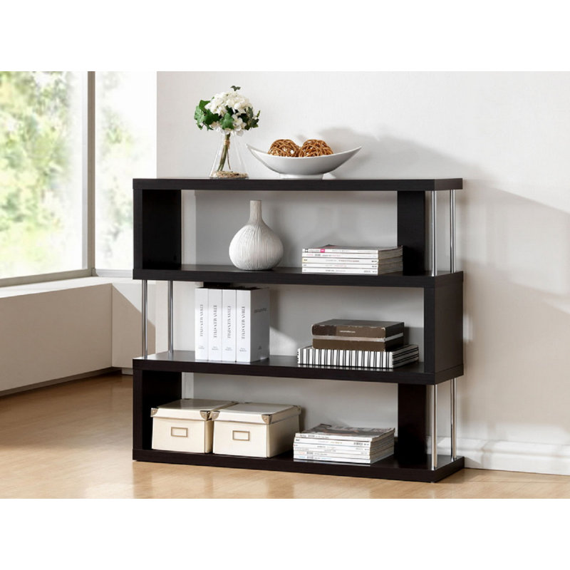96.5cm H x 109.25cm W Geometric Bookcase