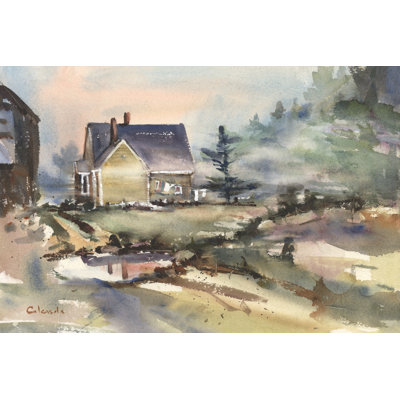 Laundry Day by Stephen Calcasola - Wrapped Canvas Painting