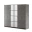 Haerr 4 Door Manufactured Wood Wardrobe