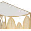 Table basse d'appoint dorée