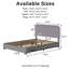 Lit plateforme tapissier Bensu Boucle-2115697642-2123586219