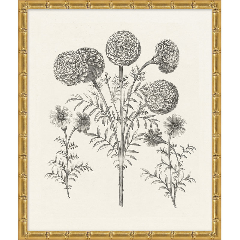 Bessler Study Neutral 11' Framed Graphic Art Print on Glass