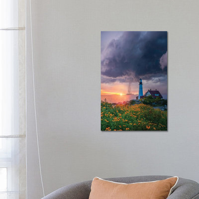Maine Spring 1 Piece Wrapped Canvas Wall Art