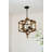 3 - Light Wood Chandelier