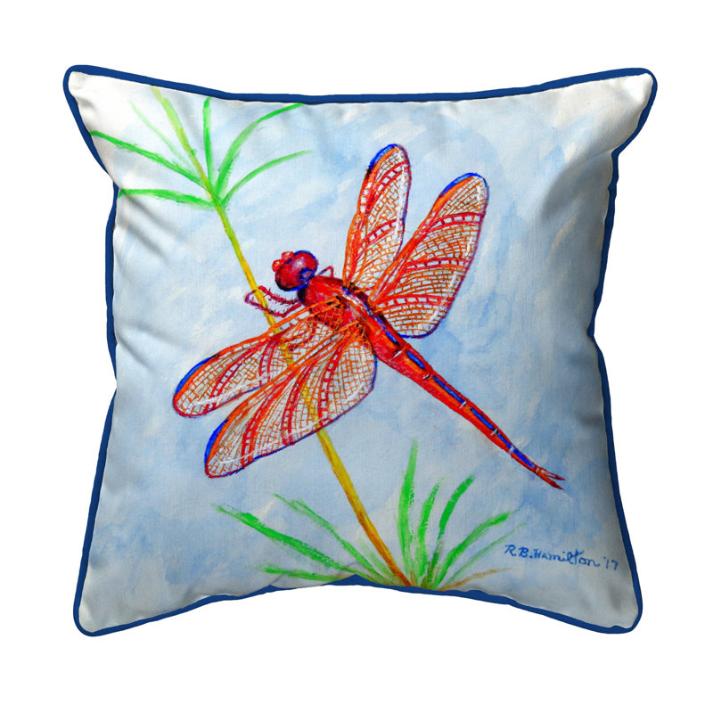 Outdoor Reversible Throw Pillow, Large