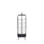 Stalwart 10 Bottle Floor Wine Rack in Gray
