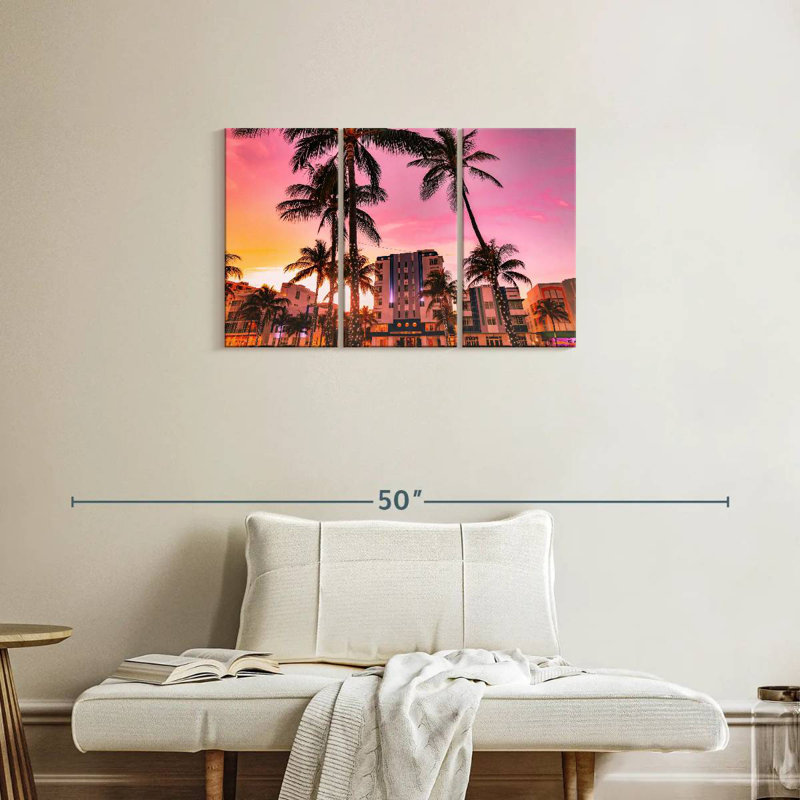 Nicci Miami Beach Waterfront, H 20 po x l 33 po