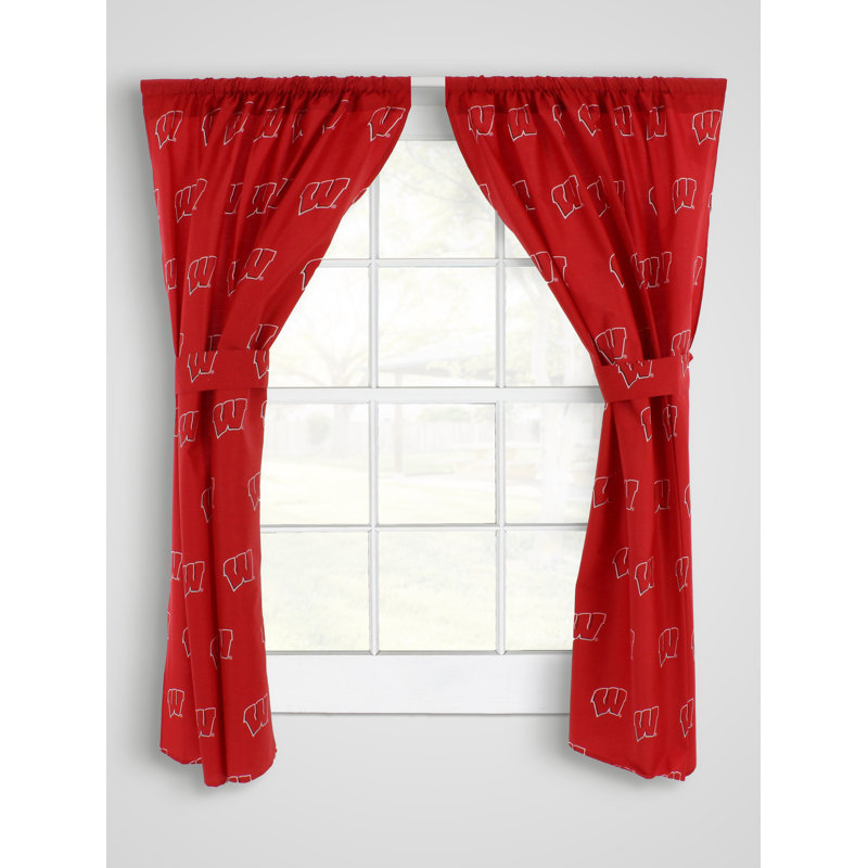 NCAA Semi Sheer Curtain