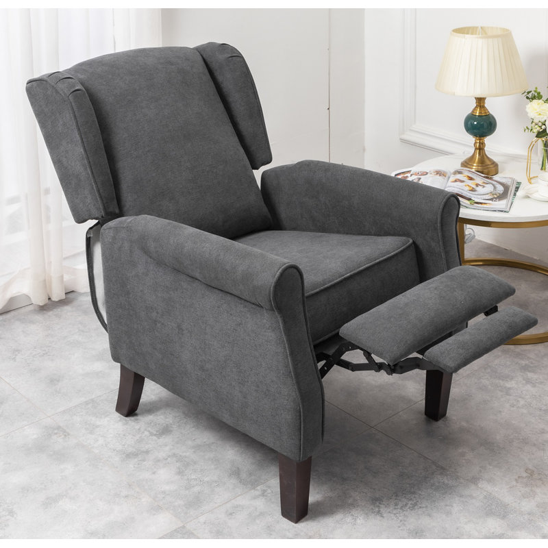 70cm Wide Manual Wing Chair Recliner Recliner