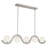 Spherical 5-Light Brushed Nickel Island Light