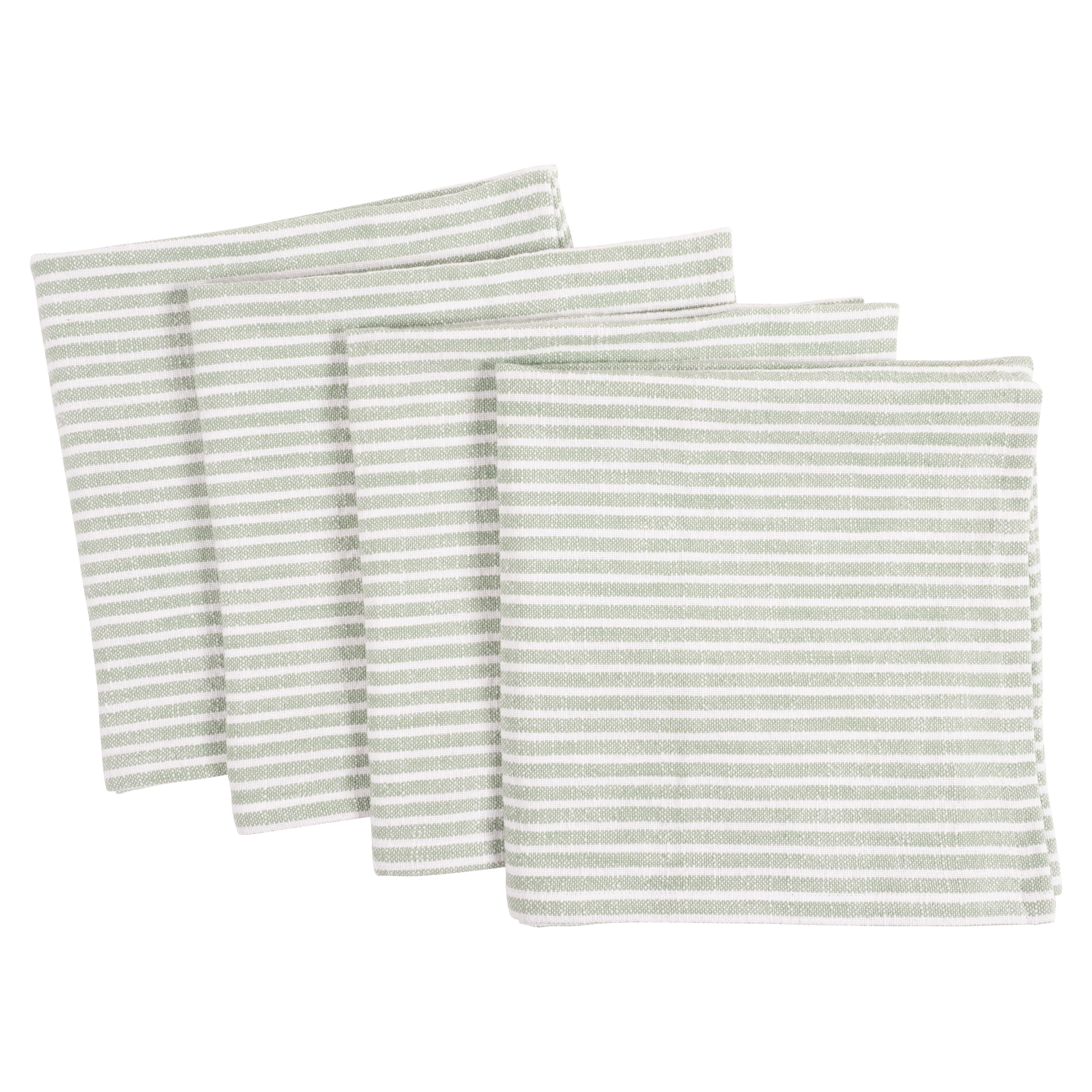 Farmhouse Black Stripe Restaurant Napkin