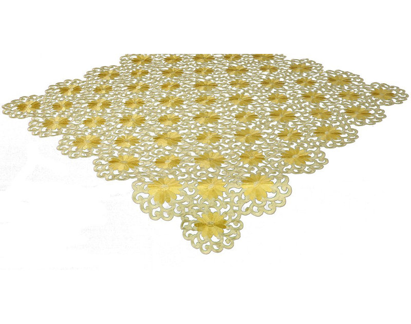 Plateau de table Sherly, Jaune, L 60 po x l 60 po