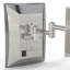 Miroir mural lumineux sans cadre Ekta-1452640465