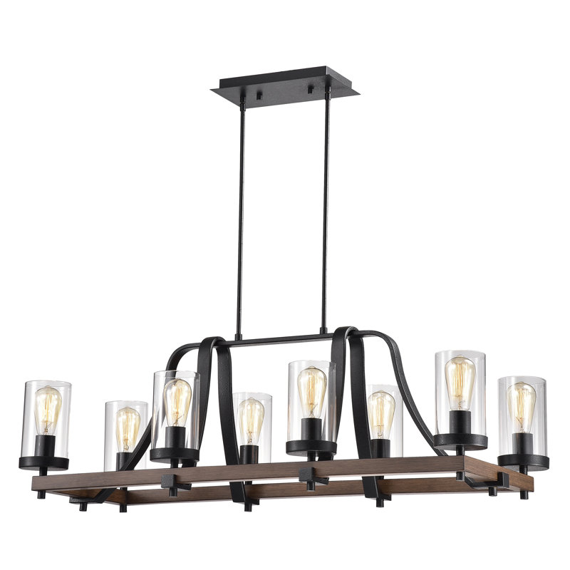 Wrightsboro 8 - Light Dimmable Kitchen Island Chandelier