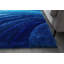 Tapis bleu touffeté à la main Magaret-1543627888