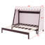 Lit Fun House avec lit gigogne, lumière, tente et tablette de rangement-129447254