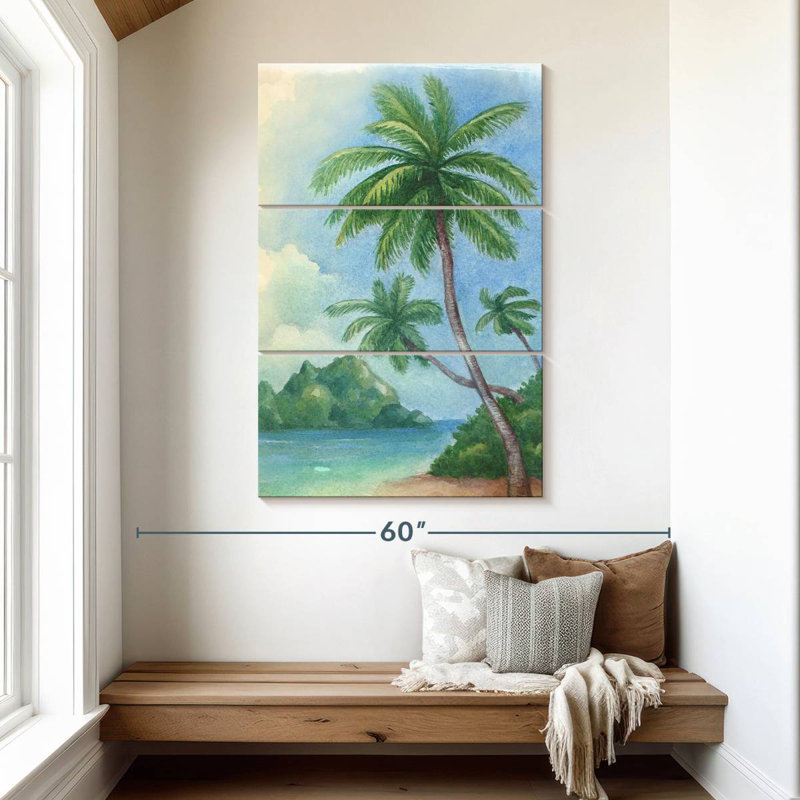 Gillard Vintage Hawaiian, 50" H x 32" W