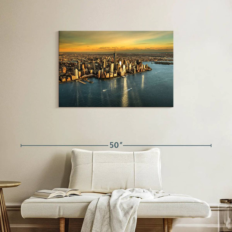 Horizon doré de Sirci Manhattan, H 24 po x l 36 po