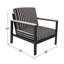 Chaise longue d'extérieur avec coussins Sunbrella® Townsend-1111210277