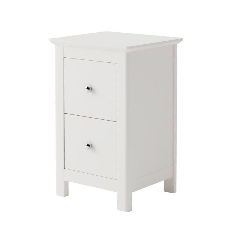 35cm W Manufactured Wood Bedside Table, Individual