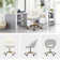 Louise Velvet Modern Task Chair with Ergonomic Design