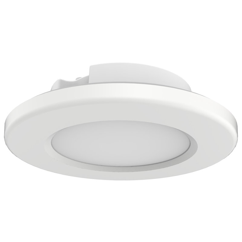 4 po - Luminaire à DEL pour montage en surface - Ensemble de 6 unités - Blanc, 5000 K