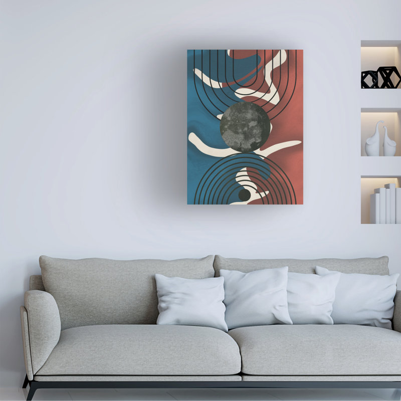 Art sur toile bolologien, petit doyen, H 14 po x l 19 po
