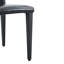 Chaises de salle à manger en cuir PU avec pieds en métal Duke-1292782955-1291840951-1291840948