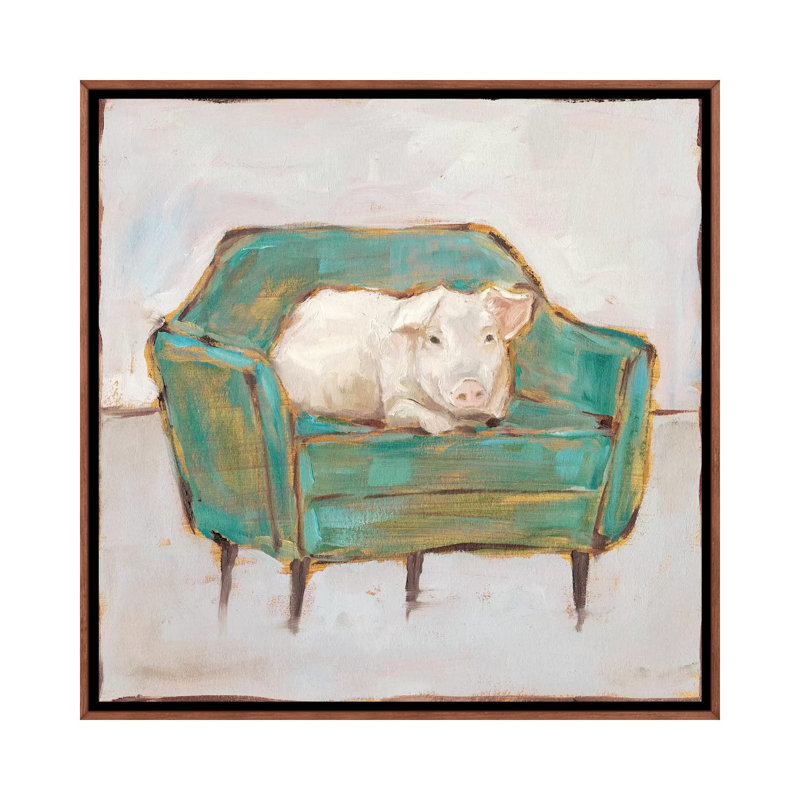 Créature confort VI par Ethan Harper - reproduction d'art, Pas de tapis, H 37 po x l 37 po x P 1,5 po