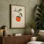 Orange Branch Japandi - Wrapped Canvas-1242864900-1242864905