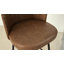 Tabouret de bar et de comptoir rembourré 27,2 po avec dossier, tabourets pivotants à 360 ° en similicuir, vert olive-1920535531