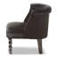 Fauteuil en polyester touffeté de 25,74 po de largeur Klasiène