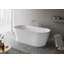 67" x 30" Freestanding Soaking Solid Surface Bathtub-442748035