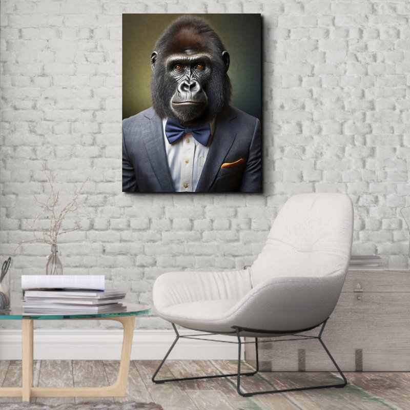 " Gorilla ", 24" H x 20" W