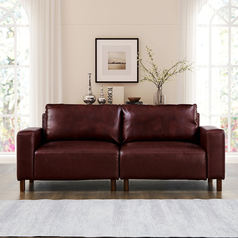 Causeuse rembourrée pour salon, appartement, Bourgogne