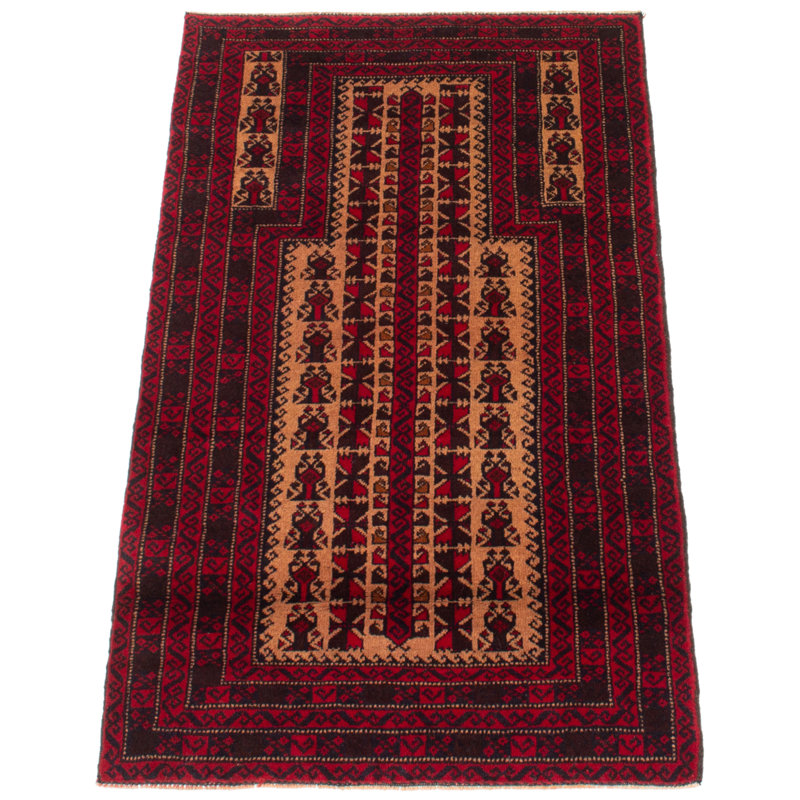 Tapis brun clair Dequita 2 pi 10 po x 4 pi 9 po