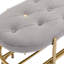 Banc de rangement en velours Rosheda-983446019