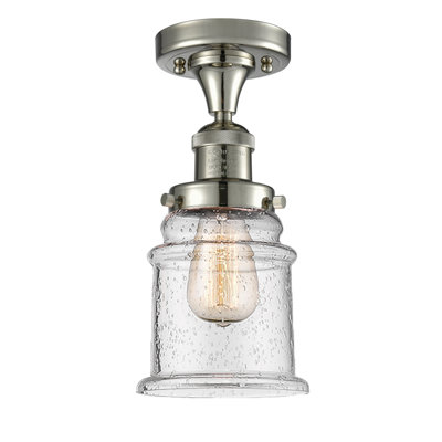 Plafonnier semi-encastré 1 lumière 6 po Galaviz