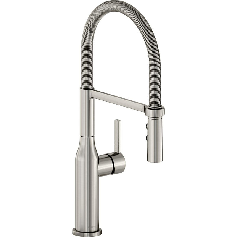Avado Pull Down Single Handle Kitchen Faucet, Lustrous Steel