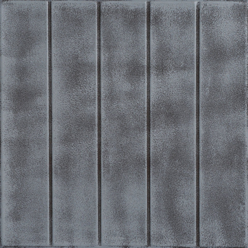 Bead Board 1.6 ft. x 1.6 ft. Polystyrene Glue-up Ceiling Tile, Moss Gray