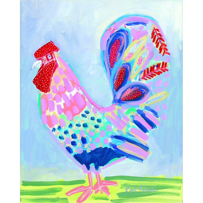 Eric on the Prowl - reproduction d'art sur toile tendue, H 32 po x l 24 po