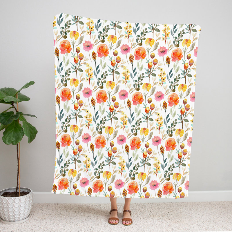 Throw Blanket, 60" L x 51" W
