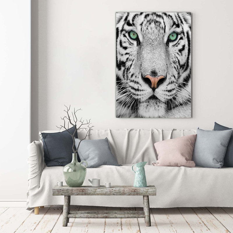 White Tiger - Wrapped Canvas Print