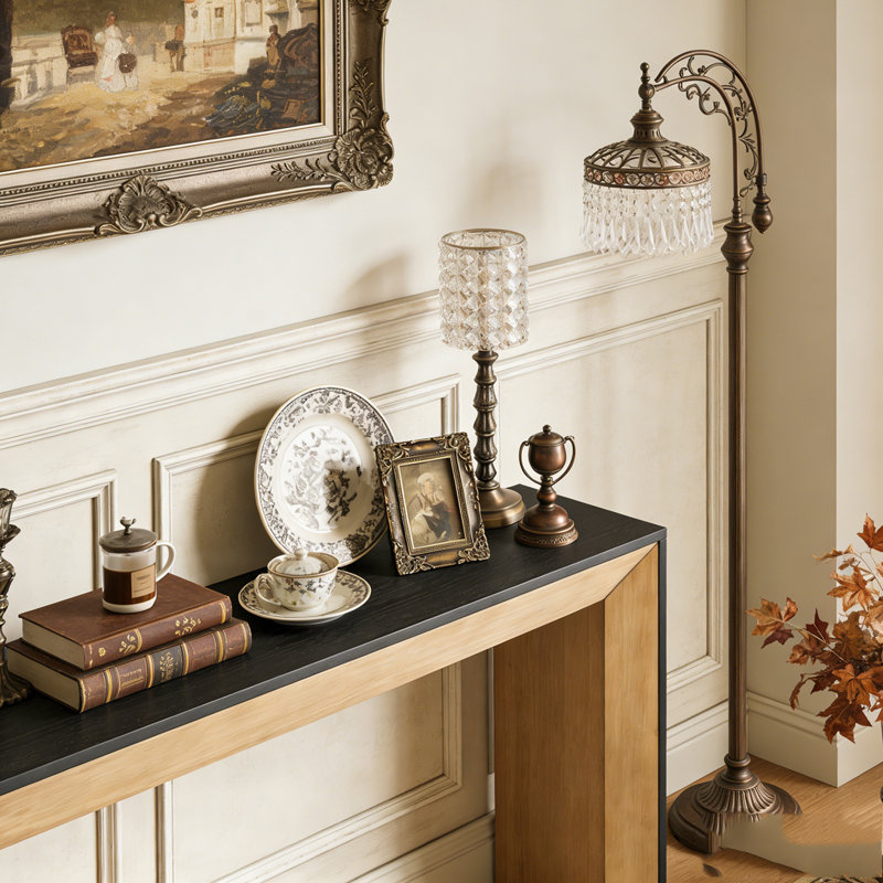 Console Elegant, Brun et noir