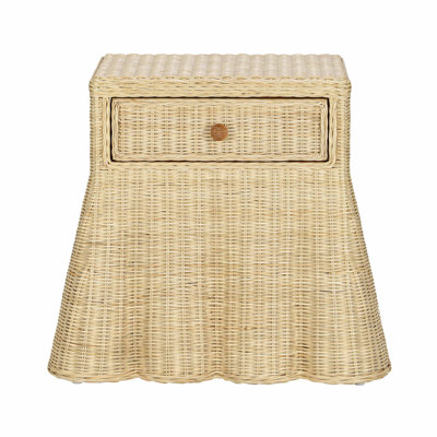 Pentra Natural Rattan Nightstand