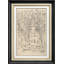 Croquis, Église, campagne française, paysage naturel, illustrations, ferme rustique, impression encadrée-91356202-119460531